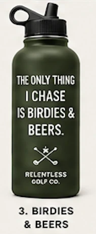 Relentless Golf drinkware option 13