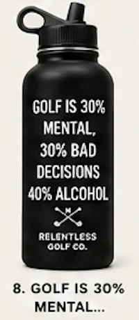 Relentless Golf drinkware option 18