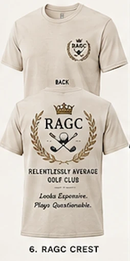 Relentless Golf T-shirt option 6