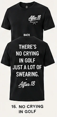 Relentless Golf T-shirt option 14
