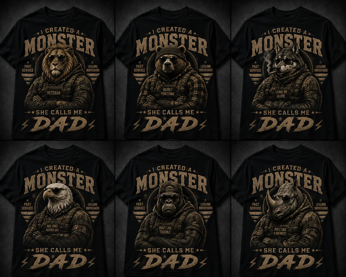 She Calls Me Dad T-shirts