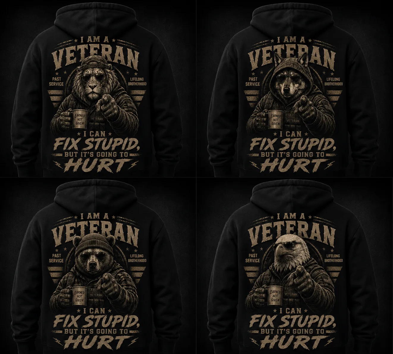 I Can Fix Stupid hoodies