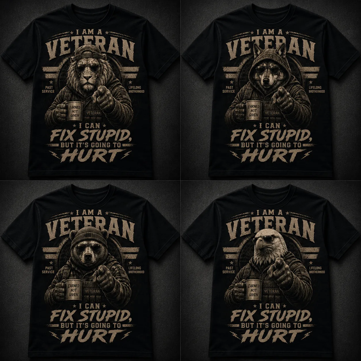 Relentlessly Rugged T-shirt collection