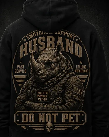 Emotional Support Husband — Hoodies option 6