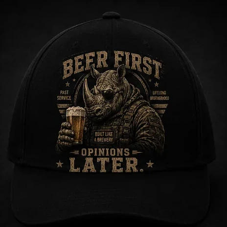 Dad & Sarcasm — Caps option 6