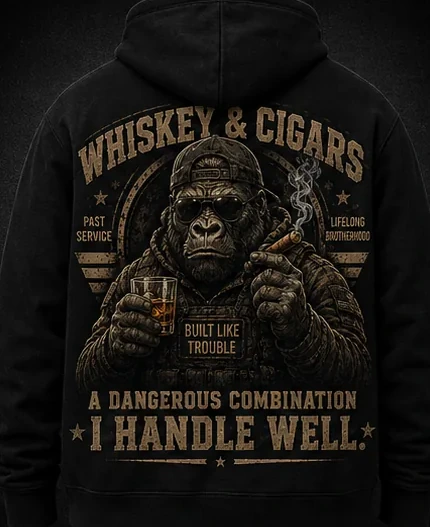 Dad & Sarcasm — Hoodies option 4