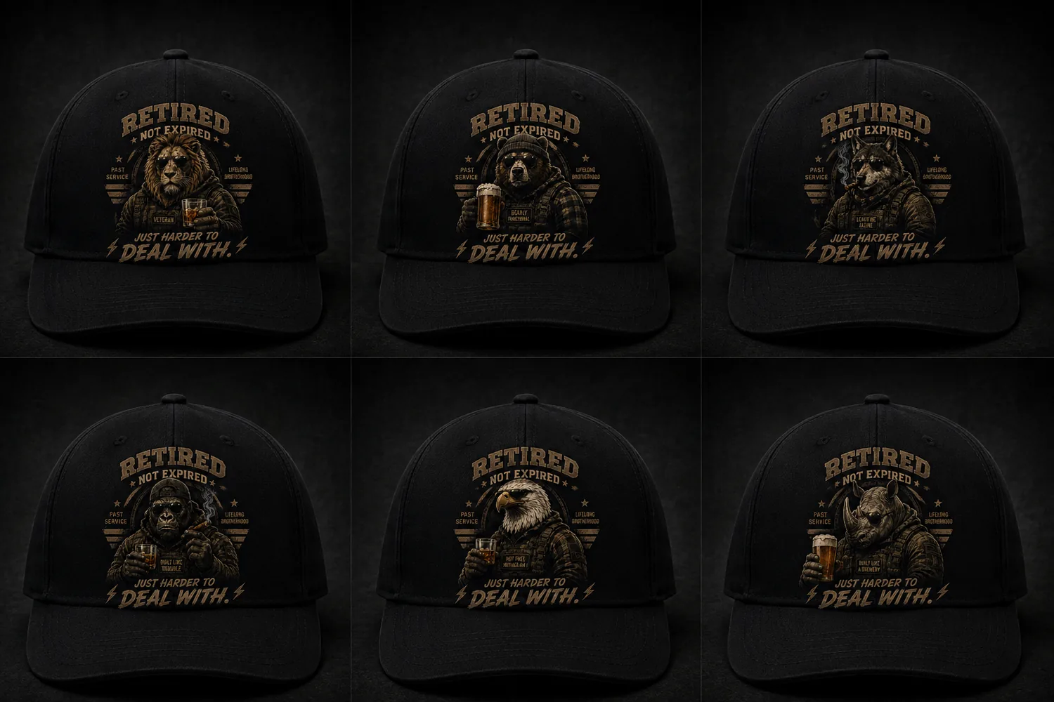Retired Not Expired caps