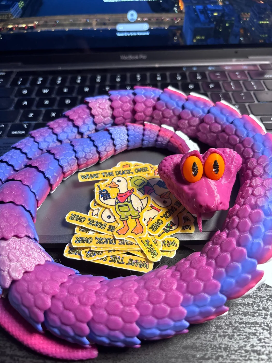 3D printed flexi snake