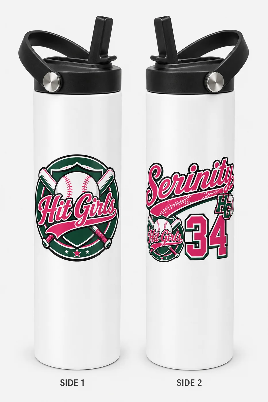 Hit Girls water bottle
